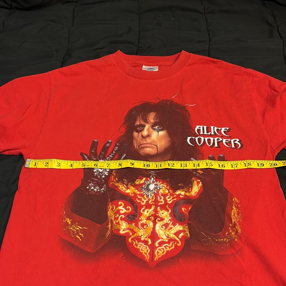 Y2K Alice Cooper Dragontown 2001 Tour Tee - Picture 6 of 8